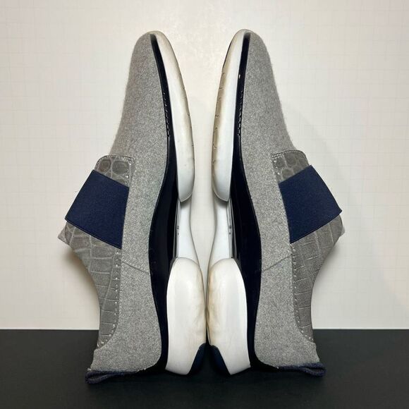 Womens COLE HAAN Grand OS Eva Gray Slip On Oxford Style Shoes / Size 9 Medium - Picture 6 of 8